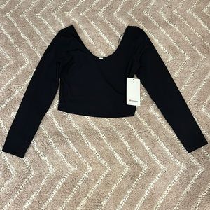 Lululemon align long sleeve cropped